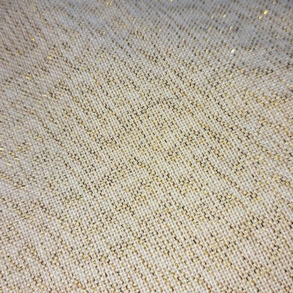 Holiday Tablecloth VARIOUS SIZES IN  Vanilla ICE GOLD GORGEOUS - Picture 9 of 10
